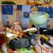 Cancun Mexican Grill offers a stone molcajete entree that includes a mixed grill of steak, chicken, shrimp, chorizo sausage, jalapenos and green peppers. Melanie Maxwell | AnnArbor.com